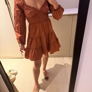 Justify Rust Mini Dress